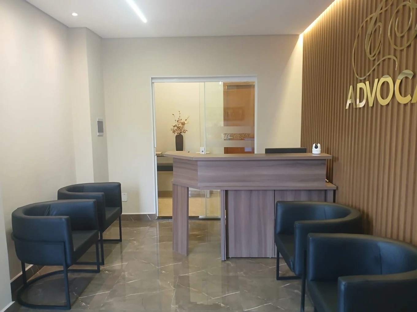 Recepção do Escritório